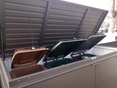 Image showing  HighBoard 200 - 7 ft. x 3 ft. x 4 ft. - Dark Grey