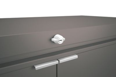 Image showing 7 th Biohort HighBoard 200 - 7 ft. x 3 ft. x 4 ft. - Dark Grey