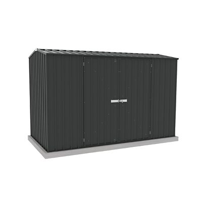 ABSCO 10 ft. x 5 ft. Premier Metal Storage Shed, Monument