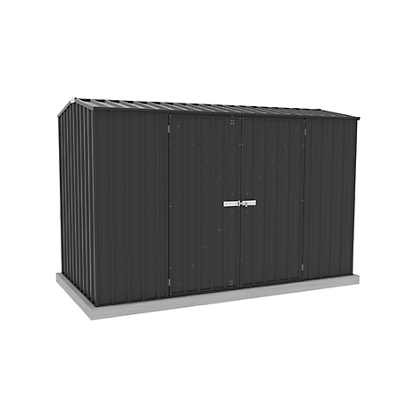 ABSCO Premier 10 ft. x 5 ft. Metal Storage Shed - Monument