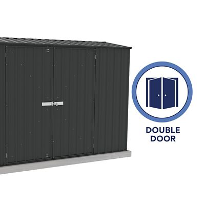 Image showing  10 ft. x 5 ft. Premier Metal Storage Shed, Monument
