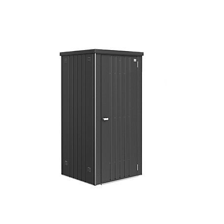 Biohort Equipment Locker 90 - 3 ft. x 2.7 ft. x 6 ft. - Dark Gray with Floor Kit