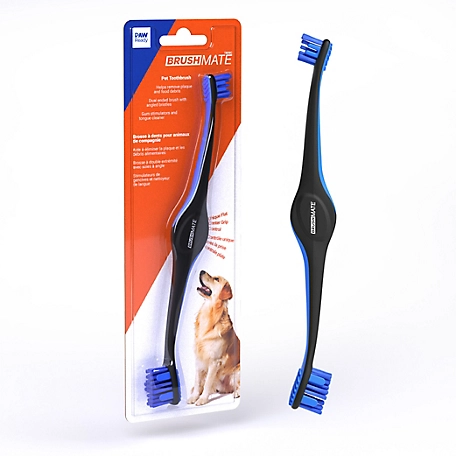 Paw Ready Dog Toothbrush by Paw Ready Brushmate for Dogs and Cats, Blue