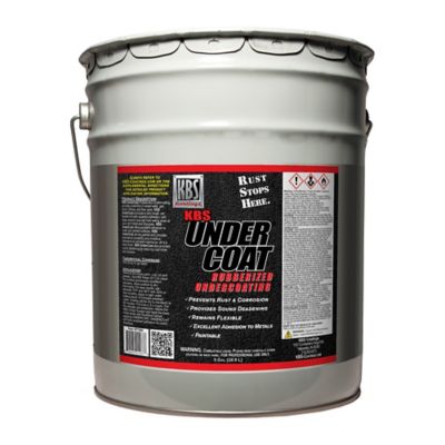 KBS Coatings KBS UnderCoat, Solvent Rubberized, 5 gal. Pail