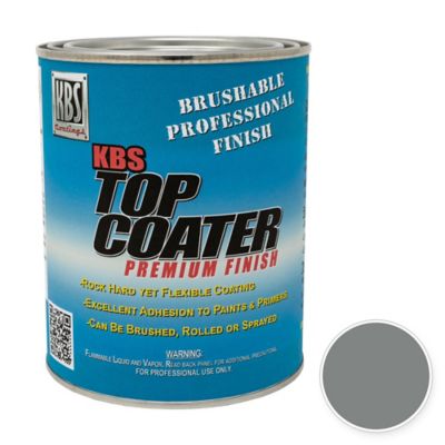 KBS Coatings KBS Top Coater, Gallon, Medium Grey