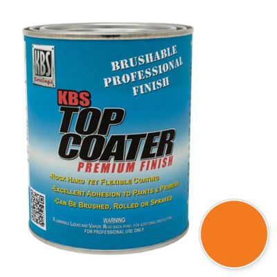 KBS Coatings KBS Top Coater, Gallon, Safety Orange