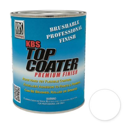 KBS Coatings KBS Top Coater, Gallon, White Gloss