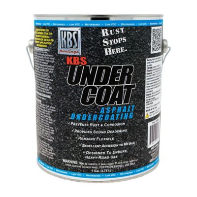 KBS Coatings KBS UnderCoat, Waterbased Asphalt, Gallon