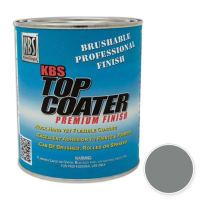 KBS Coatings KBS Top Coater, Quart, Medium Grey