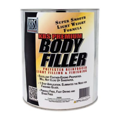 KBS Coatings KBS Premium Body Filler, Quart Size