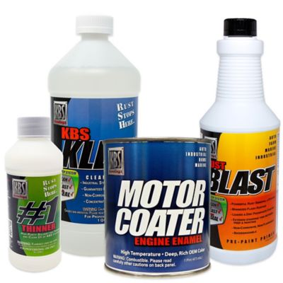 KBS Coatings Motor Coater Kit, Torch Red