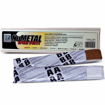 KBS Coatings NuMetal Epoxy Putty, 3.5 oz., Tan