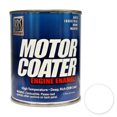 KBS Coatings Motor Coater, Pint, White