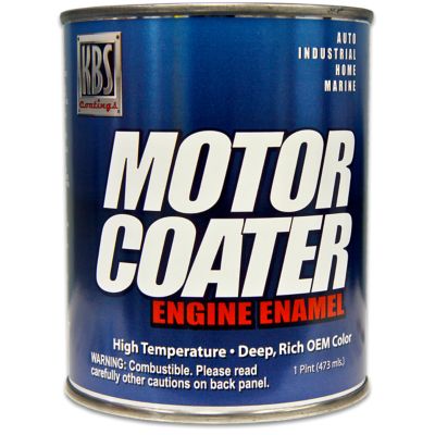 KBS Coatings Motor Coater, Pint, 69-72 AMC Engine, Metallic Blue