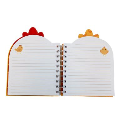 Image showing  Rooster Pop Spiral Journal