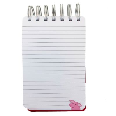 Image showing  Hogs and Kisses Top Spiral Journal, 192 Ruled Sheets