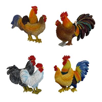 Bella Bug 4 ct. Rooster-Chicken Magnets