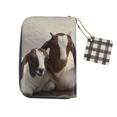 Image showing  Goats Leatherette Clutch with Journal