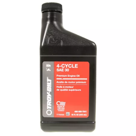 Troy-Bilt 15 oz SAE 30 engine oil Mower Fuels & Additives