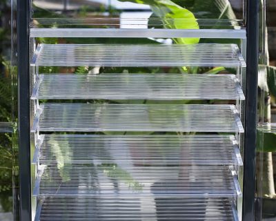 Image showing  Side Louver Window for Prestige, Grand/Hobby Gardener and EcoGrow Greenhouses