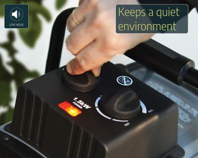 Image showing 6 th Canopia by Palram 1500W Portable Fan Heater