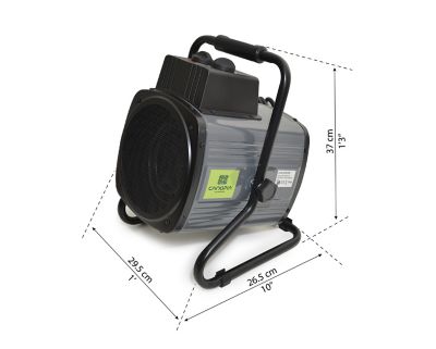 Image showing 7 th Canopia by Palram 1500W Portable Fan Heater