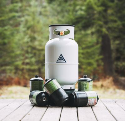 Image showing  10 lb. Gas Growler X Refillable Propane Tank, Naked
