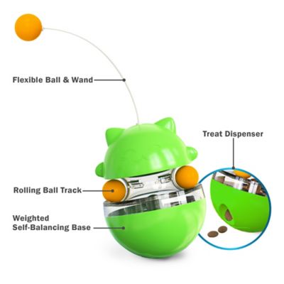 Image showing  Tabby Tumbler Treat Dispensing Toy