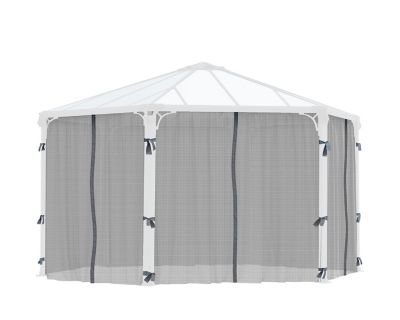 Image showing  Roma/Monaco Gazebo Netting set - 6 pc.