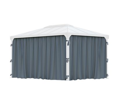 Canopia by Palram Martinique 4300 Gazebo Curtain Set - 4 pc.