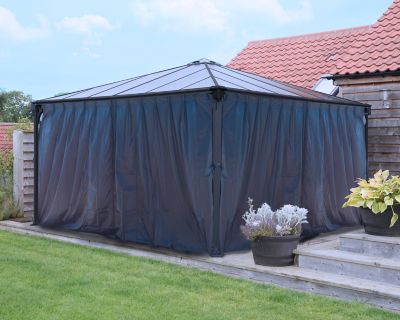 Image showing  Palermo 4300 Gazebo Curtain set - 4 pc.