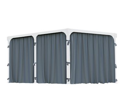 Image showing  Gazebo Curtain Set for Milano 4300/Martinique 5000 Gazebos, 6 pc.