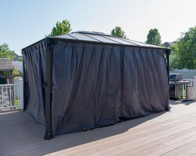 Image showing  Gazebo Curtain Set for Milano 4300/Martinique 5000 Gazebos, 6 pc.
