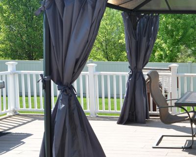 Image showing  Gazebo Curtain Set for Milano 4300/Martinique 5000 Gazebos, 6 pc.
