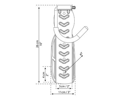 Image showing 5 th Canopia by Palram Utility Shed Bike Hook