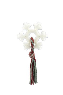 MuttNation Fueled by Miranda Lambert Frosty Fetch Snowflake Dog Toy