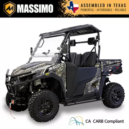 Massimo T-Boss 550 UTV/ATV Veil Camo CA CARB Compliant UTVs