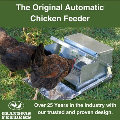 Image showing  20 lb. The Original and Genuine Automatic Chicken Feeder, Standard