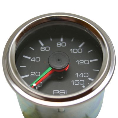 Image showing  0-200 psi Air Pressure Gauge, 2 in., Mechanical, Lighted