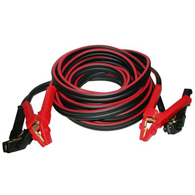 Bulldog Winch Booster Cable Set - Clamp to Clamp 1/0 x 30 ft.