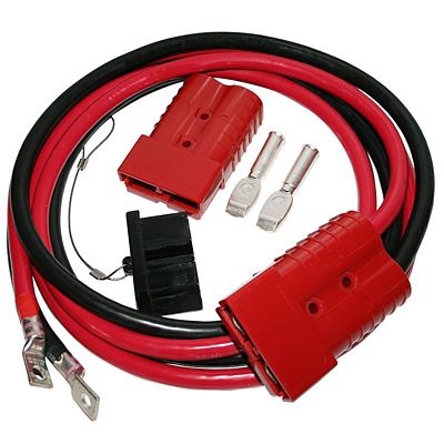 Bulldog Winch 1/0 ga x 7.5 ft. Wiring Kit with Quick Connect