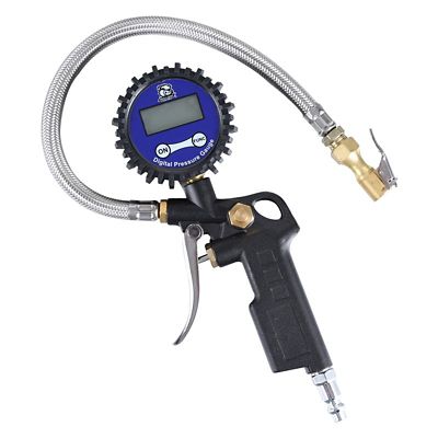 Bulldog Winch Inflator, Pistol Grip with 0-200psi Digital Gauge