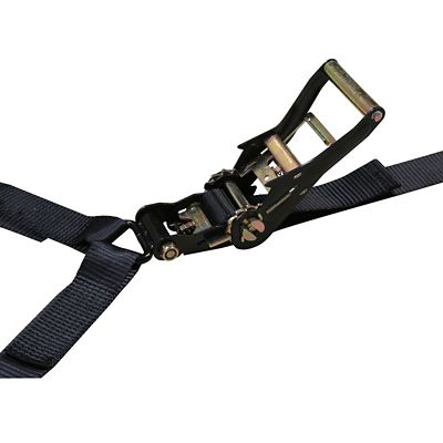 Image showing  Horizontal Tire Ratcheting Y Tie-Down Strap, 20363