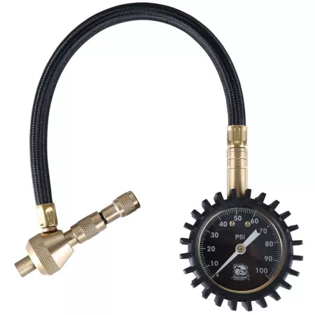 Bulldog Winch Deflator with Analog Pressure Gauge 42066 Tire Pressure Gauges