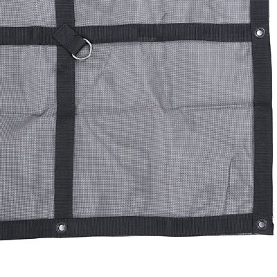 Image showing  Mesh Cargo Net 6 x 6 ft., perimeter stretch cord, 4 pc. Cam Straps