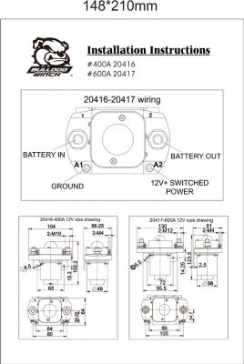 Image showing  Solenoid 600A, 20417