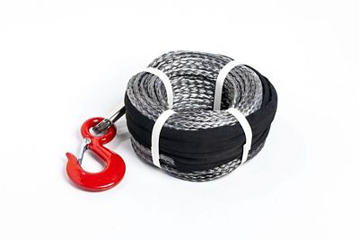 Image showing  Synthetic Rope 8mm x 100ft, up to 8k Winch