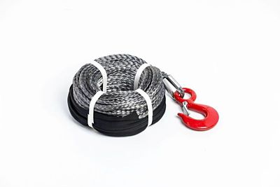 Image showing  Synthetic Rope 8mm x 100ft, up to 8k Winch