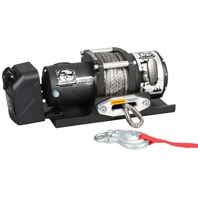 Image showing  5,800 lb. Trailer Winch, Synth Rope