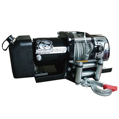Image showing  5,800 lb. Trailer Winch, Wire Rope